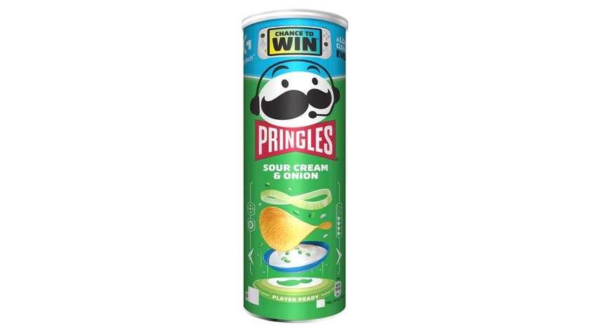 Pringles Sour Cream and Onion 165g