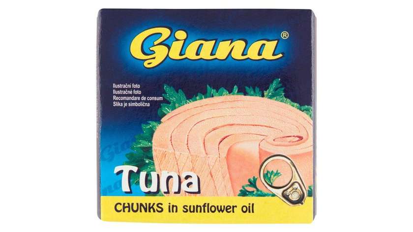 Giana Tuna Pieces in Sunflower Oil 80g