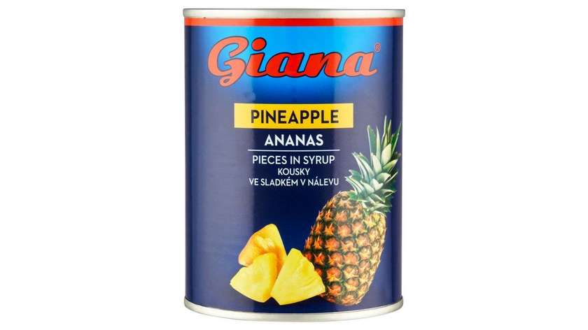 Giana Pineapple Pieces in Sweet Pickle 565g