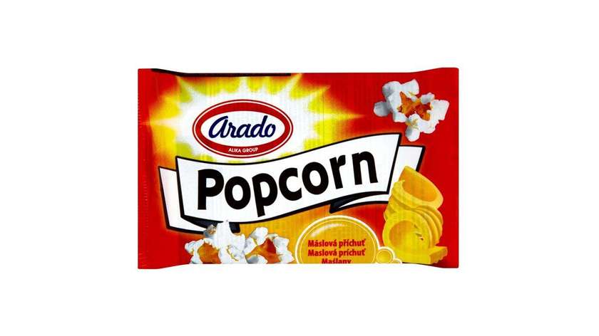 Arado Popcorn for the Microwave Oven, Butter 100g