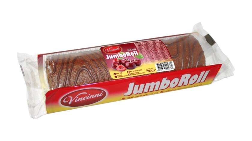 Vincinni Jumbo Roll Cherry 300g