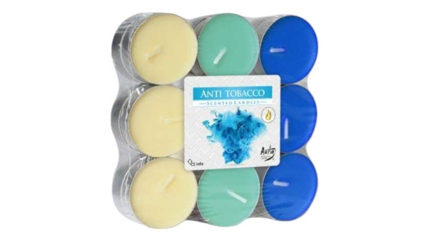 Bispol Tea Candles Anti Tobacco 18 Pcs