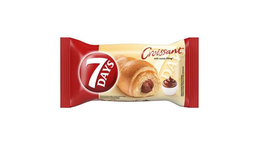 7 Days Croissant with Cocoa Filling 60g