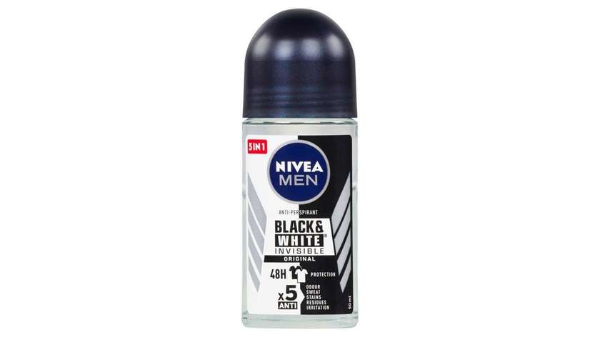 Nivea Men Black & White Invisible Original Antiperspirant 50ml