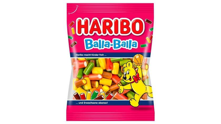 Haribo Balla Balla Jelly Sticks with Fruit Flavors 100g