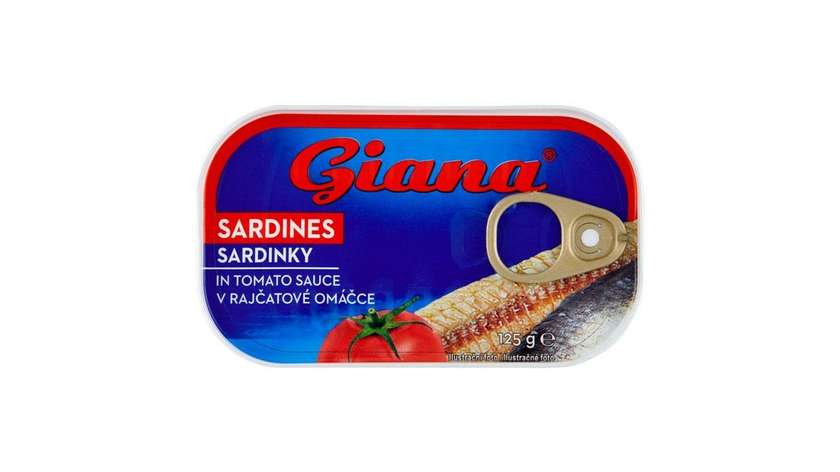 Giana Sardines in Tomato Sauce 125g