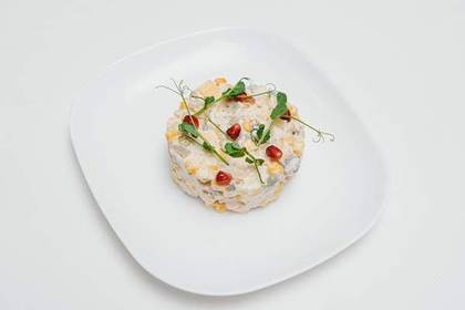 Chicken and pineapple salad