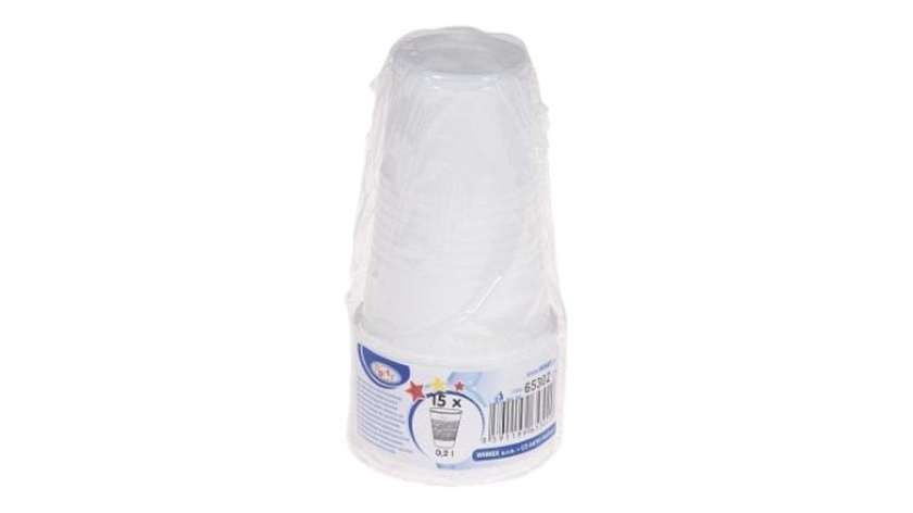 Wimex Cup White 0,2l 15 Pcs