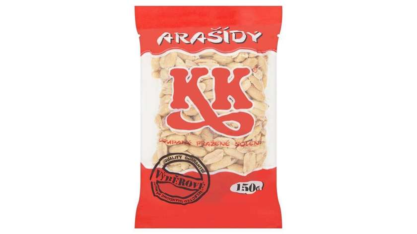Kk Shelled Roasted Salted Peanuts 150g