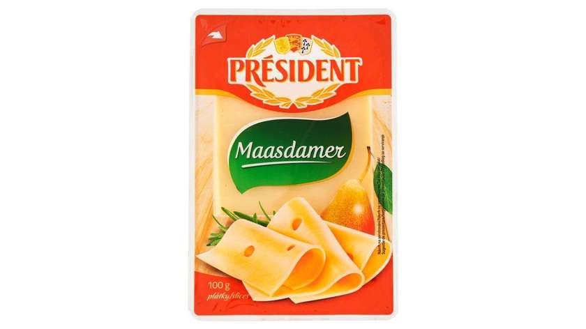 Président Maasdamer Slices 100g