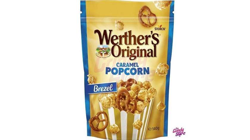 Werther's Caramel Popcorn Sea Salt 140g
