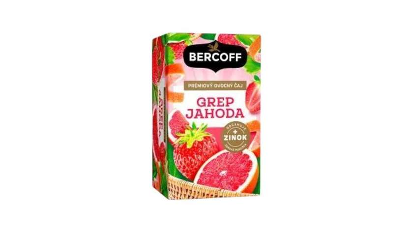 Bercoff Fruit Tea Grapefruit Strawberry and Zinc 32g