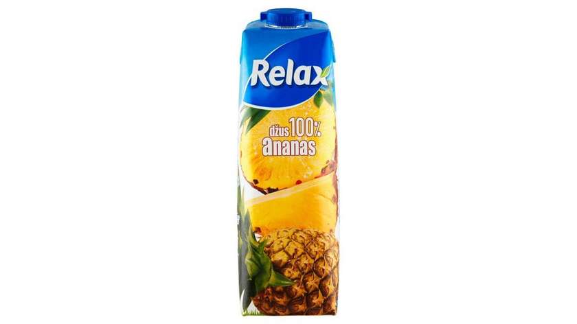 Relax Juice 100% Pineapple 1l