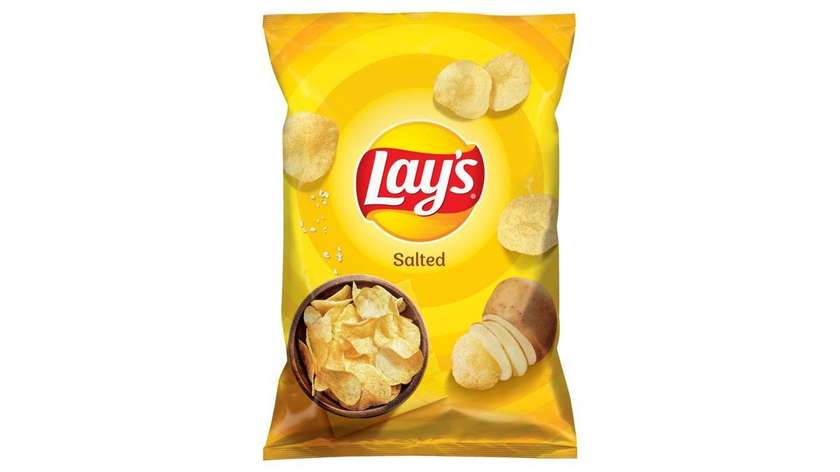 Lay's Fried Salted Potato Chips 60g