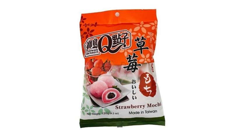 Q Brand Mochi Strawberry 120g