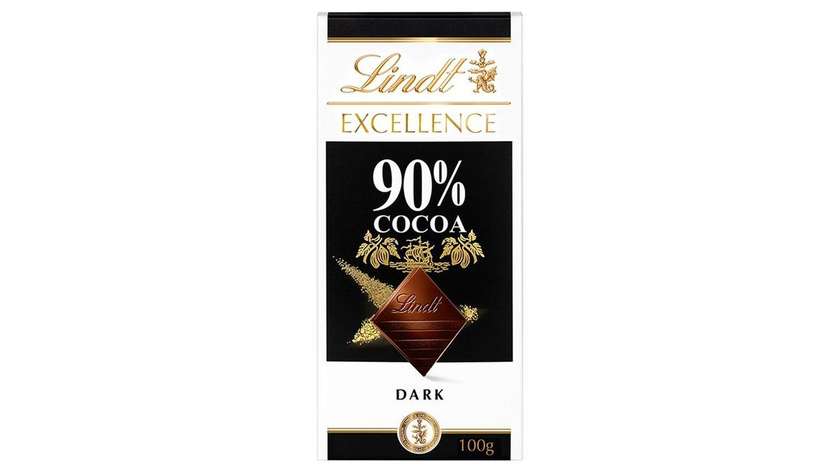 Lindt Excellence Extra Fine Dark Chocolate 90% 100g