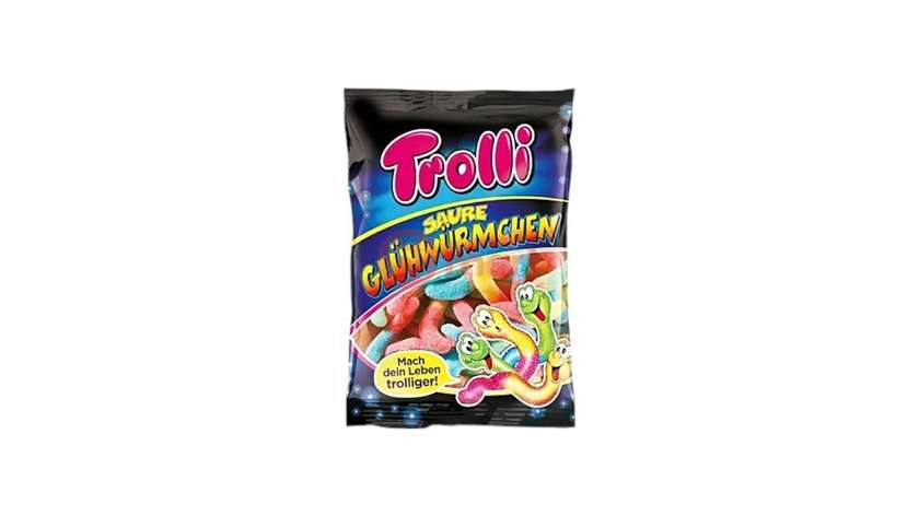 Trolli Sour Glow Worms 200g