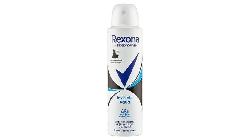 Rexona Invisible Aqua Antiperspirant Spray 150ml