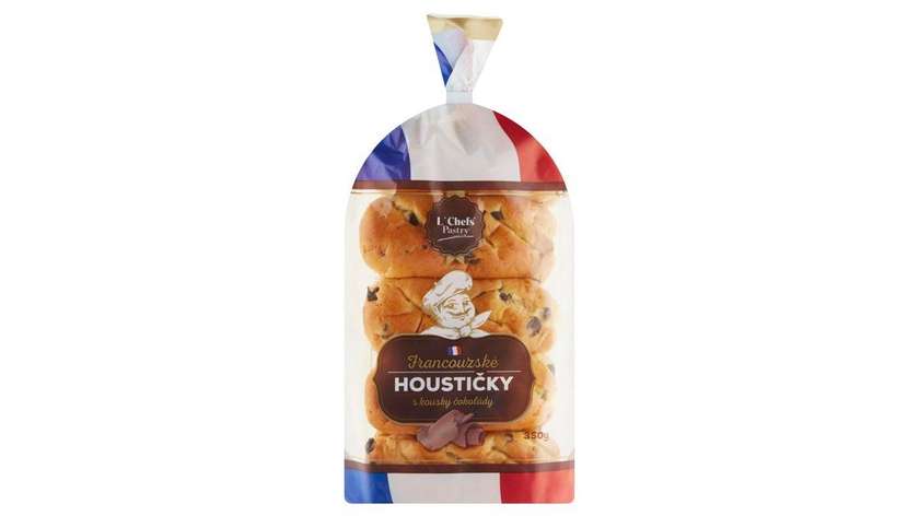 L'chefs Pastry French Pastries with Pieces of Chocolate 350g