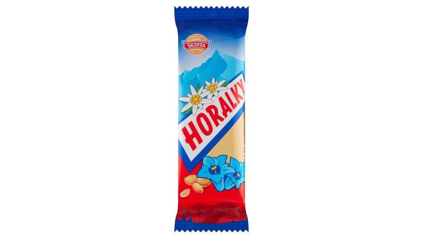 Sedita Horalky Wafers with Peanut Cream Filling in Cocoa Coating 50g