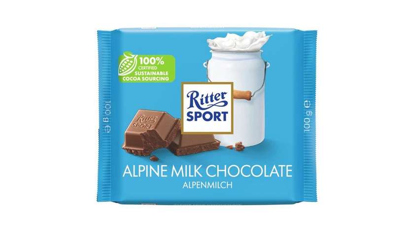 Ritter Sport Milk Chocolate 100g