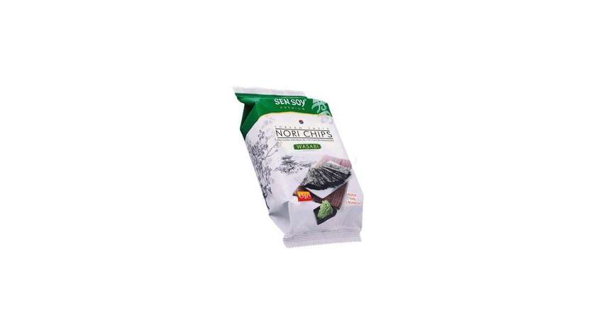 Wasabi Seaweed Chips 4.5g Sensoy