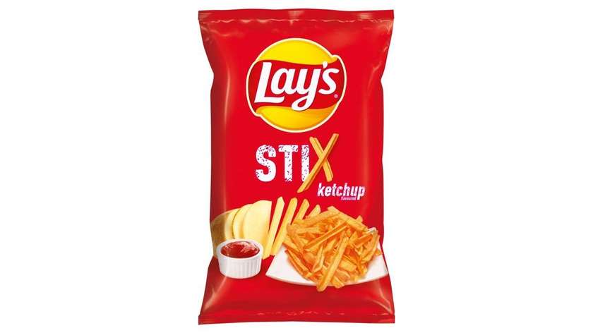 Lay's Stix Fried Potato Chips with Ketchup Flavor 130g
