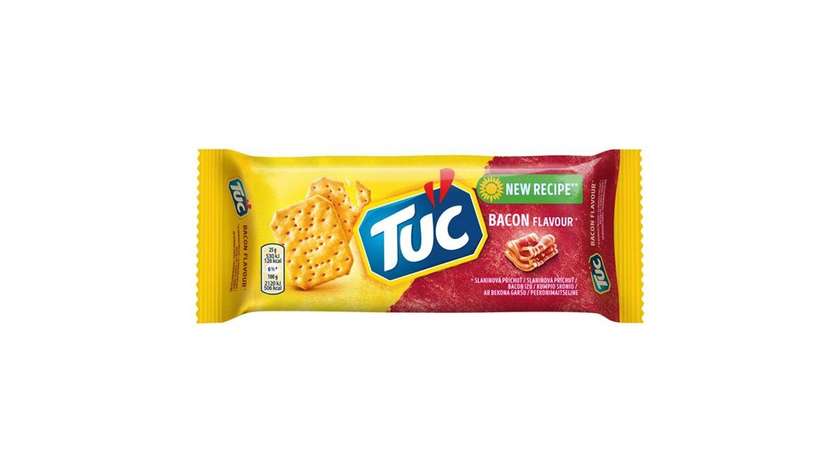 Tuc Crackers with Smoked Bacon Flavor 100g