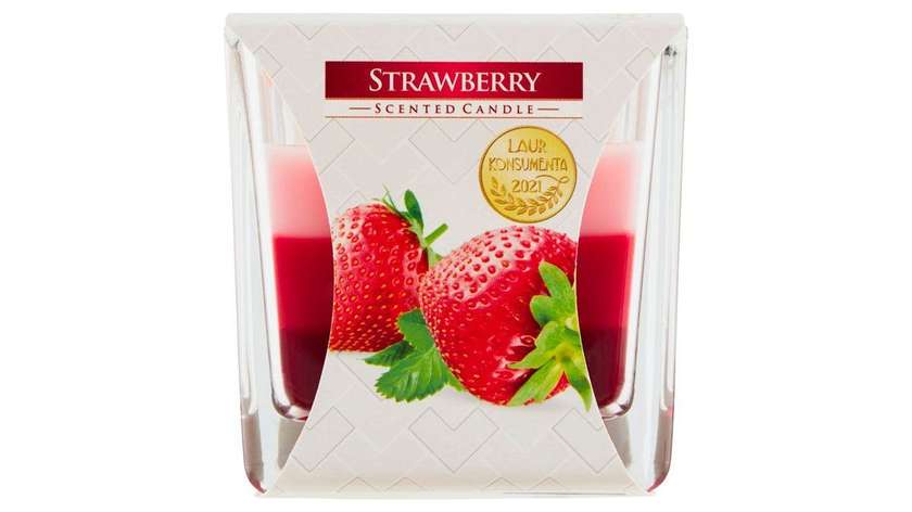 Strawberry Scented Candle