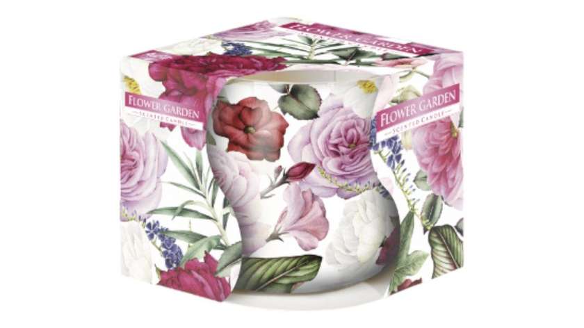 Bispol Vonne Candle Flower Garden 100g