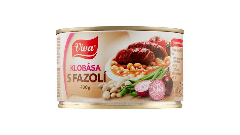 Viva Sausage with Beans 400g