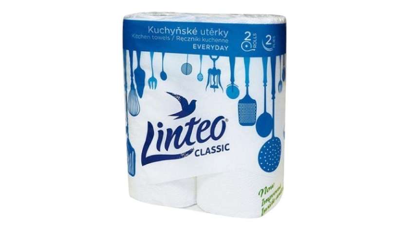 Linteo Kitchen Towel 2 Ply 2 Pcs