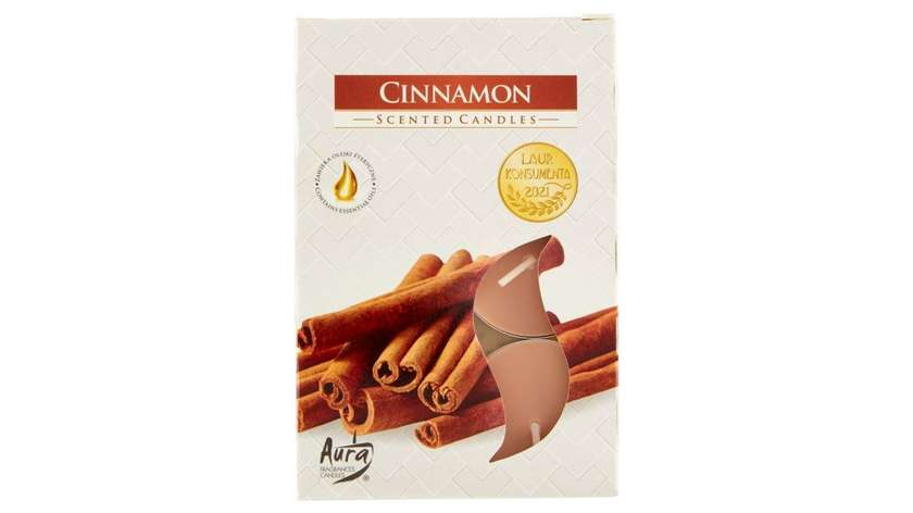 Aura Cinnamon Scented Candles