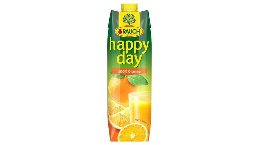 Rauch Happy Day 100% Orange Juice 1l