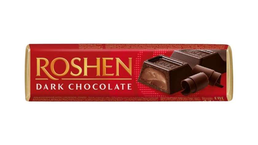 Bar with Dark Chocolate Roshen 43g