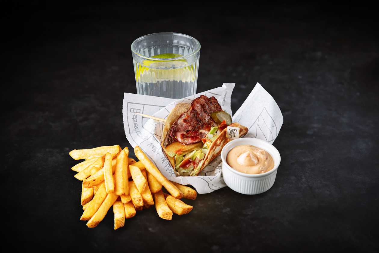 BBQ Smash Taco + Fries
