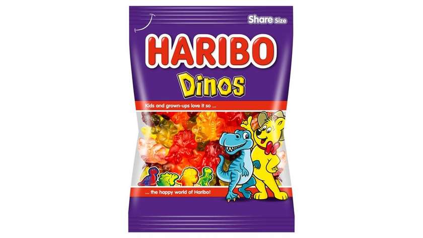 Haribo Dinos Jelly Dinosaurs with Fruit Flavors 200g