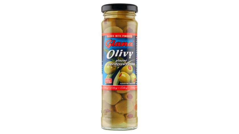 Giana Olives Stuffed with Paprika Paste 140g