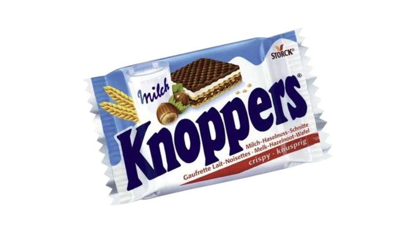 Knoppers Wafers Black&white 25g
