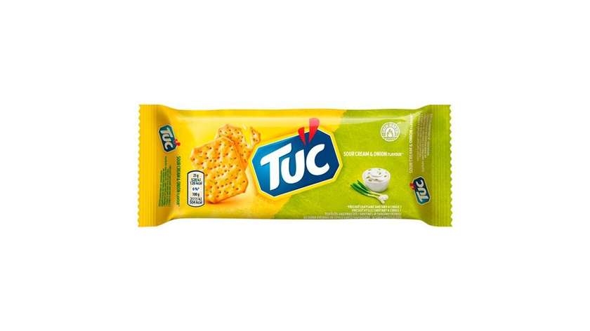 Tuc Crackers with Sour Cream and Onion Flavor 100g