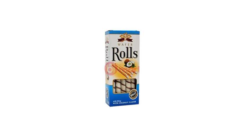 Cookiesland Wafer Rolls Coconut 160g