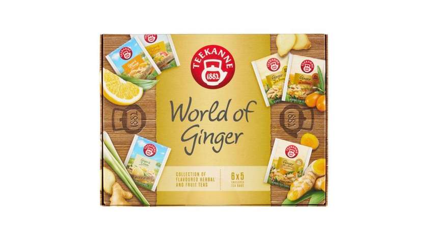 Teekanne World of Ginger Collection 6x 5 Bags 55g