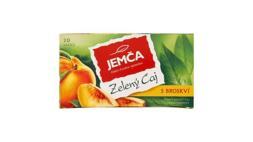 Jemča Green Tea with Peach 20x 1,5g (30g)