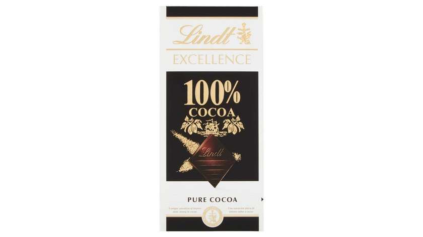 Lindt Dark Chocolate 100% 50g