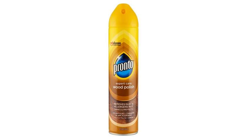 Pronto Expert Care Wood Polish Classic Aerosol 250ml