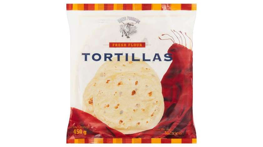 Nuevo Progreso Wheat Tortilla 6 Pcs 450g