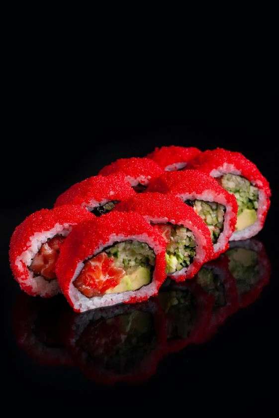 California Roll with Salmon