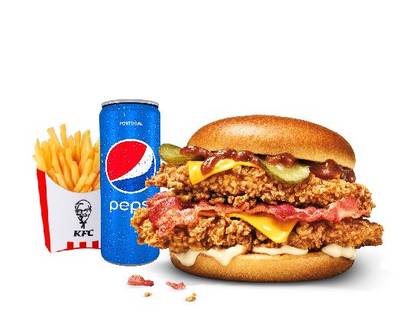 Menu Kentucky Double BBQ