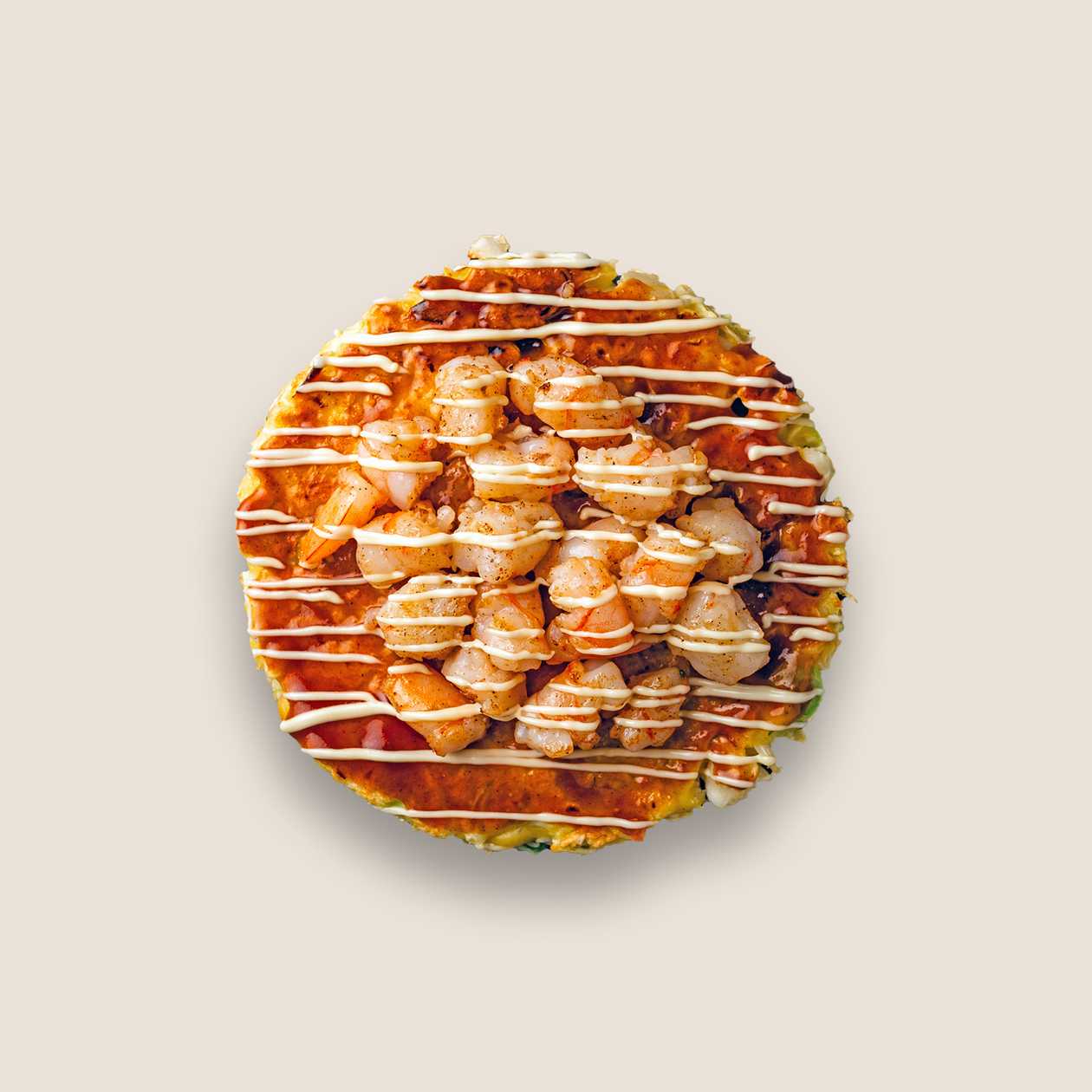 Prawn Okonomiyaki