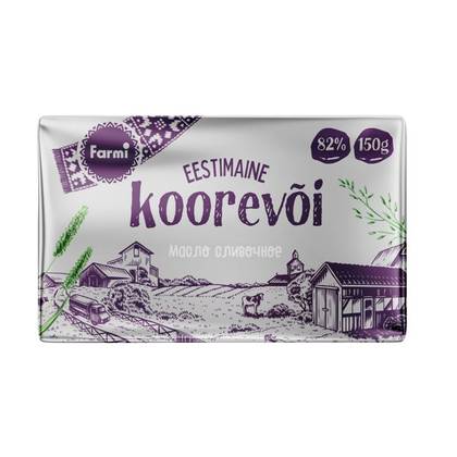 Farmi koorevõi 82% 150g